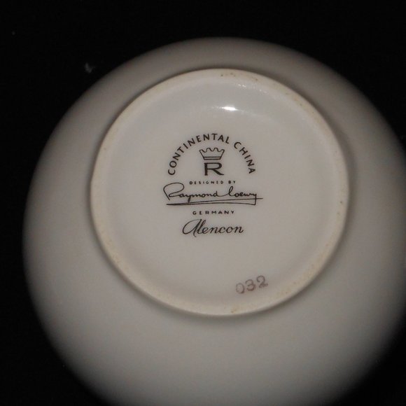 creamer & sugar bowl set. Rosenthal Continental Germany Alencon - Picture 5 of 9